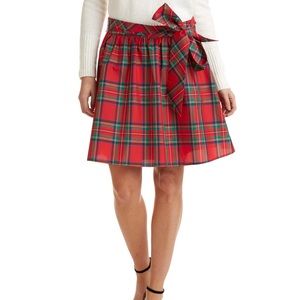 Vineyard Vines Jolly Plaid Skirt